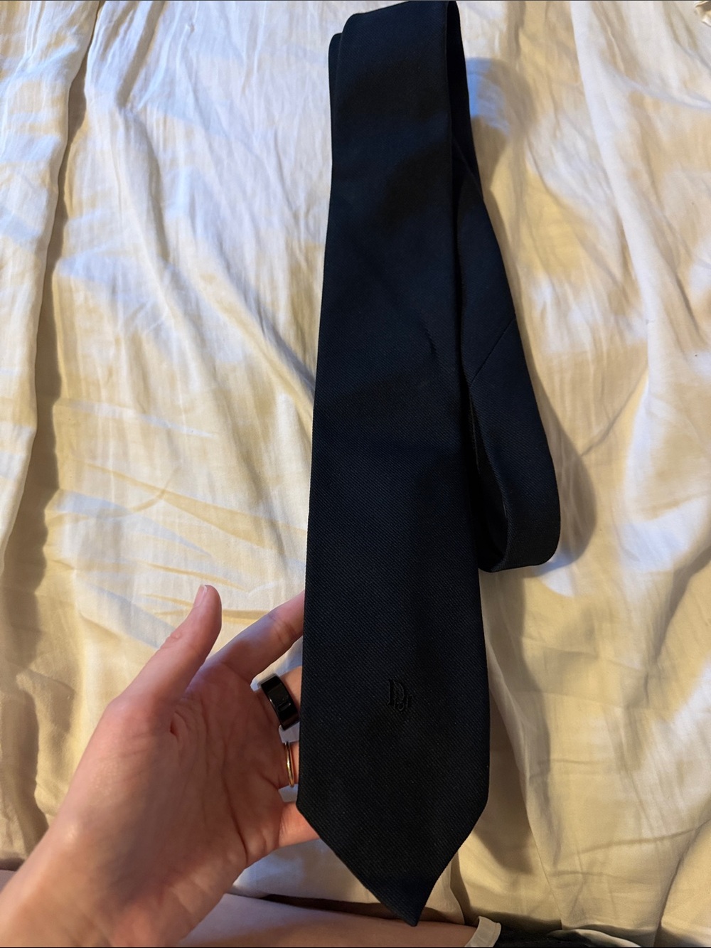 Christian Dior classic black tie